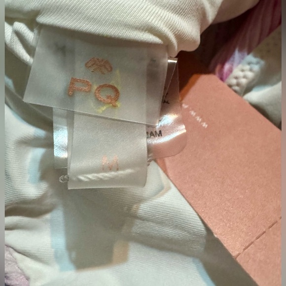 PQ SWIM Luxury Avery One Piece Swimsuit in Spell Pink/Purple Size Medium NWT - Picture 10 of 13